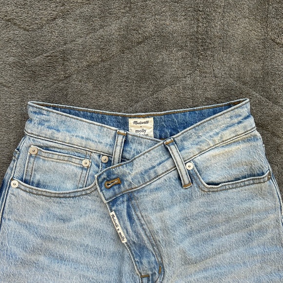 Madewell Molly Dickson crossover jeans - Picture 4 of 11